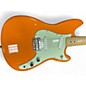 Used Fender Duo Sonic Capri Orange Solid Body Electric Guitar