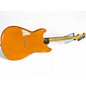 Used Fender Duo Sonic Capri Orange Solid Body Electric Guitar