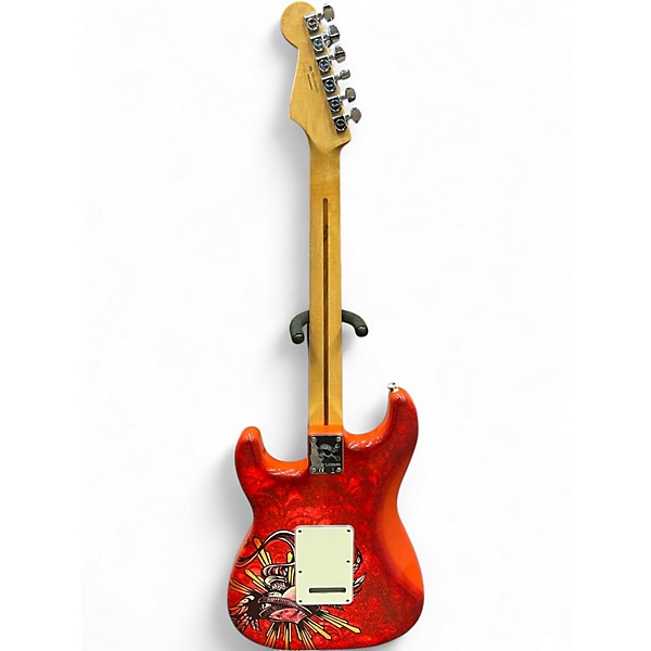 Used Fender Lozeau Sacred Heart Standard Strat Custom Graphic Solid Body Electric Guitar