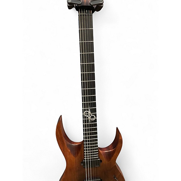 Used Solar Guitars A1.6C Trans Brown Solid Body Electric Guitar