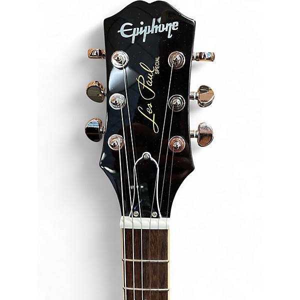 Used Epiphone Les Paul Special Double Cutaway Bourbon Burst Solid Body Electric Guitar