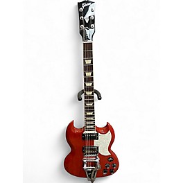 Used Gibson Sg Standard w/ Bigsby Wine Red Solid Body Electric Guitar
