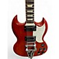 Used Gibson Sg Standard w/ Bigsby Wine Red Solid Body Electric Guitar