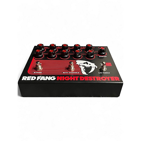 Used Hilbish Design Red Fang Night Destroyer Preamp Effect Pedal