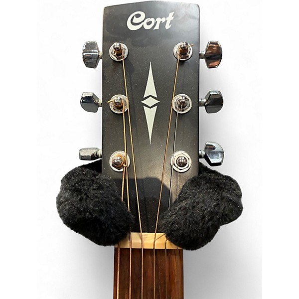 Used Cort af510 Mahogany Acoustic Guitar