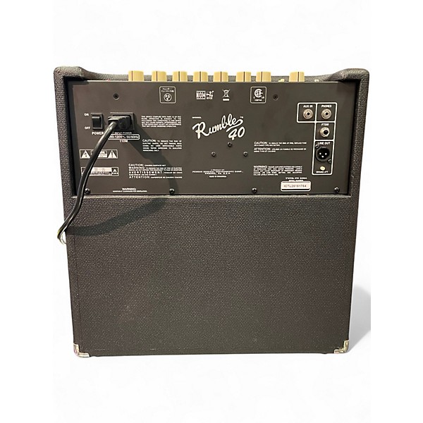 Used Fender Rumble 40 Bass Combo Amp