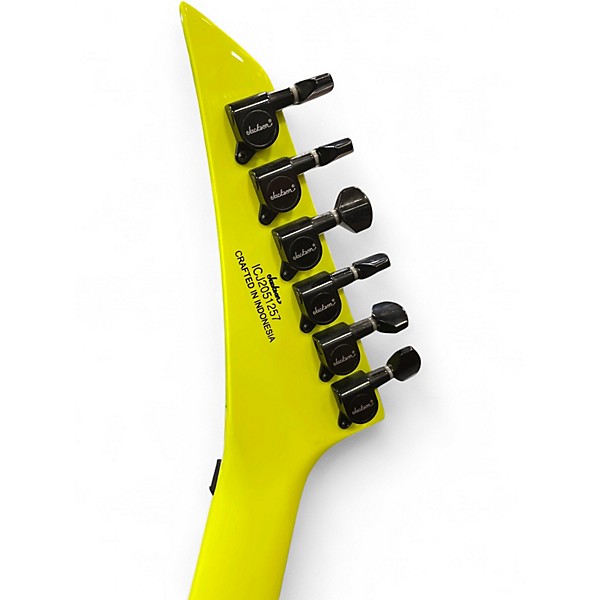 Used Jackson SL3X Neon Green Solid Body Electric Guitar