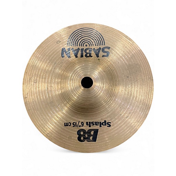 Used SABIAN 6in B8 Splash Cymbal