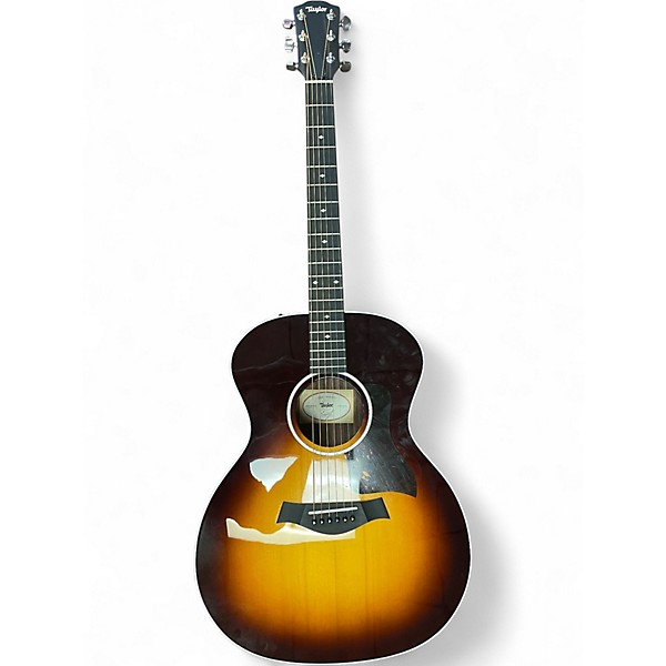 Used Taylor 214E-SB Sunburst Acoustic Electric Guitar