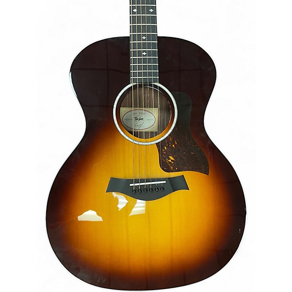 Used Taylor 214E-SB Sunburst Acoustic Electric Guitar
