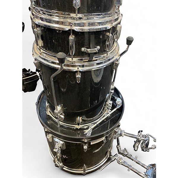 Used TAMA 5 Piece Imperialstar Black Drum Kit