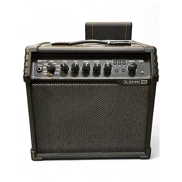 Used Line 6 Spider V 20 MkII 20w 1x8 Guitar Combo Amp