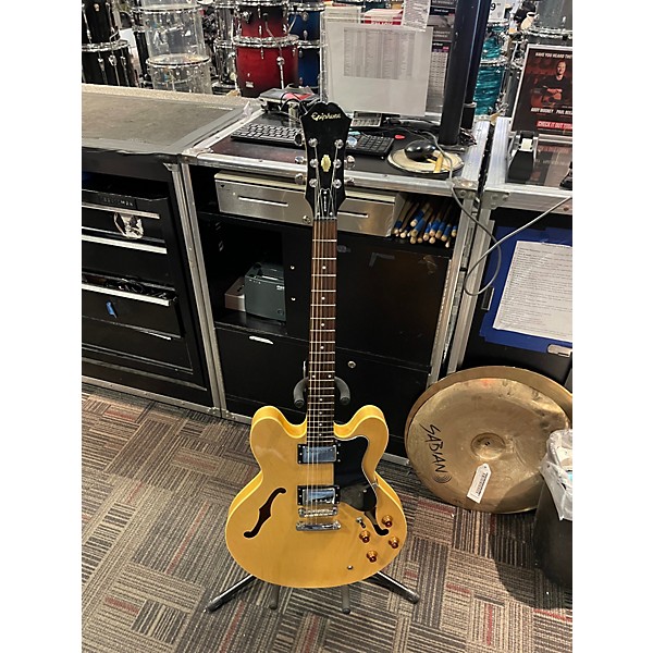 Used Epiphone ES335 Natural Hollow Body Electric Guitar