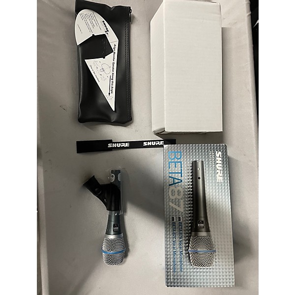 Used Shure Beta 87A Condenser Microphone