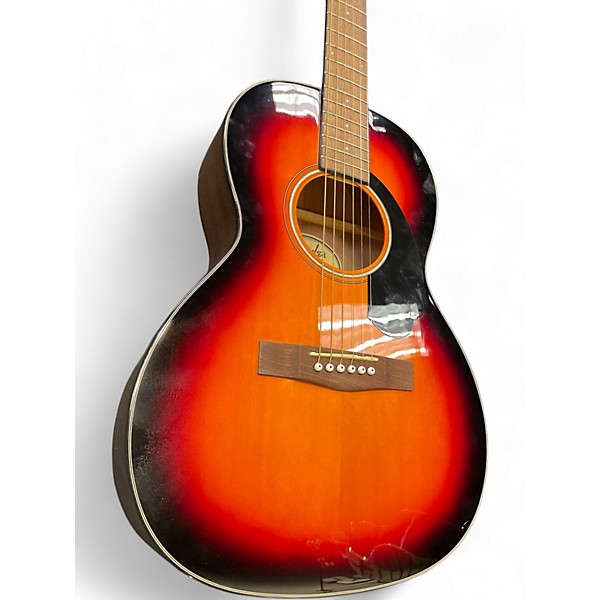 Used 2020s Fender CP60S 3 Color Sunburst Acoustic Guitar