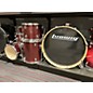 Used Ludwig 6 Piece Element Evolution Wine Red Drum Kit thumbnail