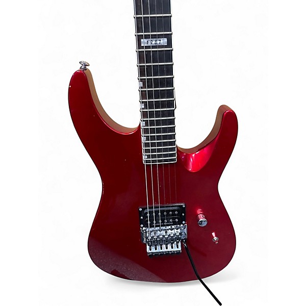 Used ESP LTD M1 Candy Apple Red Solid Body Electric Guitar