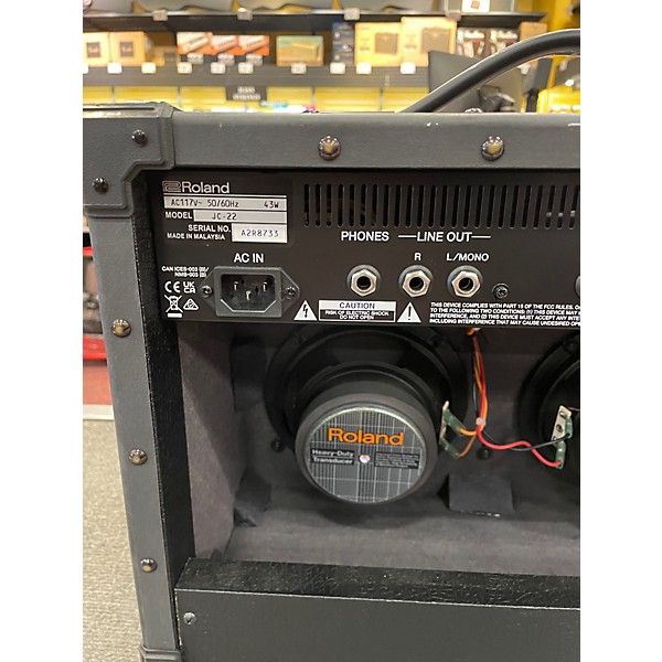 Used 2024 Roland JC22 Jazz Chorus 30W Guitar Combo Amp