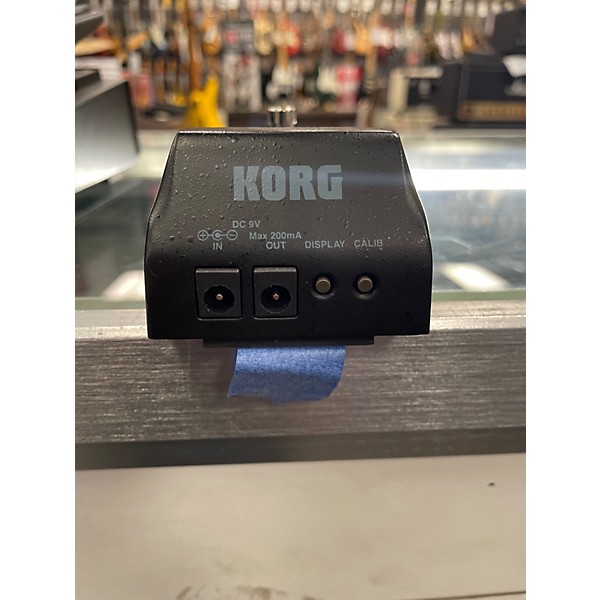Used KORG PB01 Pitchblack Chromatic Tuner Pedal