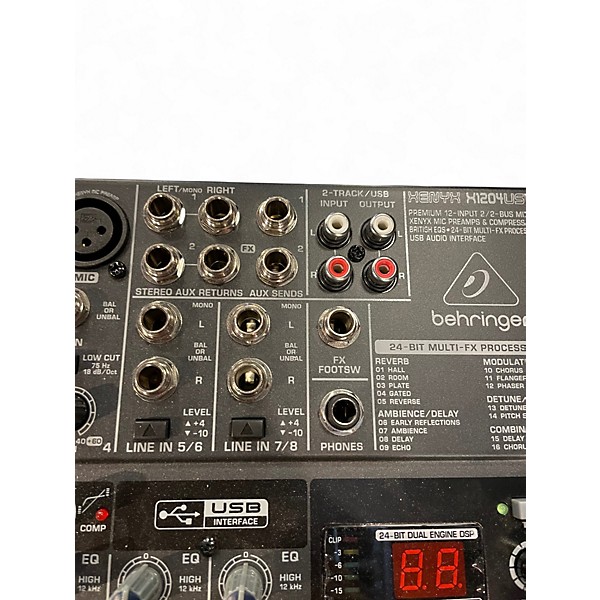 Used Behringer Xenyx 1204USB Unpowered Mixer