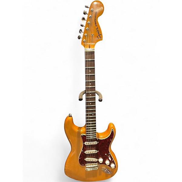 Used Squier Classic Vibe 1970's Stratocaster Natural Solid Body Electric Guitar