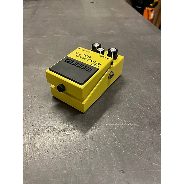 Used BOSS SD1 Super Overdrive Effect Pedal