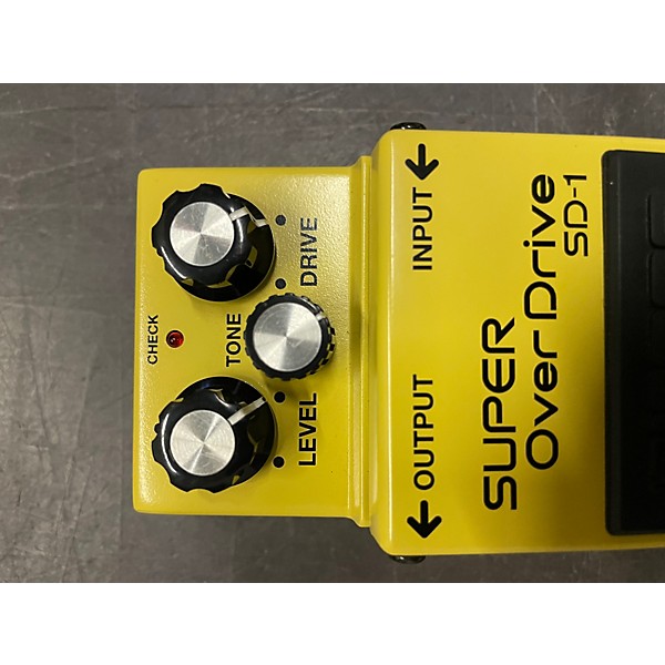 Used BOSS SD1 Super Overdrive Effect Pedal