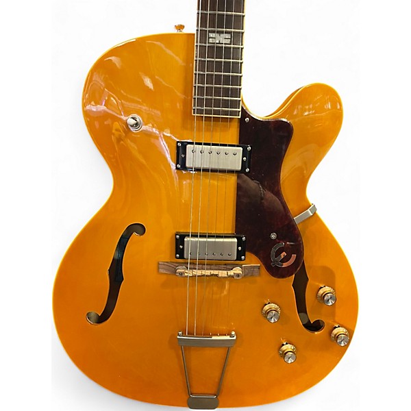 Used 2018 Epiphone John Lee Hooker 100th Anniversary Zephyr Natural Hollow Body Electric Guitar