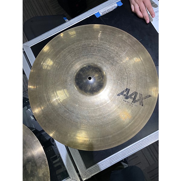 Used 2020s SABIAN 21in AAX Raw Bell Dry Ride Cymbal