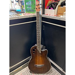 Used 2020s Applause AEB4 BASS GUITAR 2 Tone Sunburst Acoustic Bass Guitar