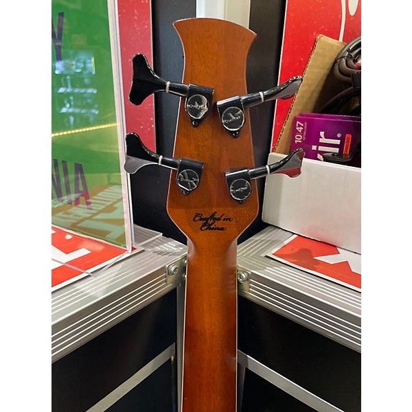 Used 2020s Applause AEB4 BASS GUITAR 2 Tone Sunburst Acoustic Bass Guitar