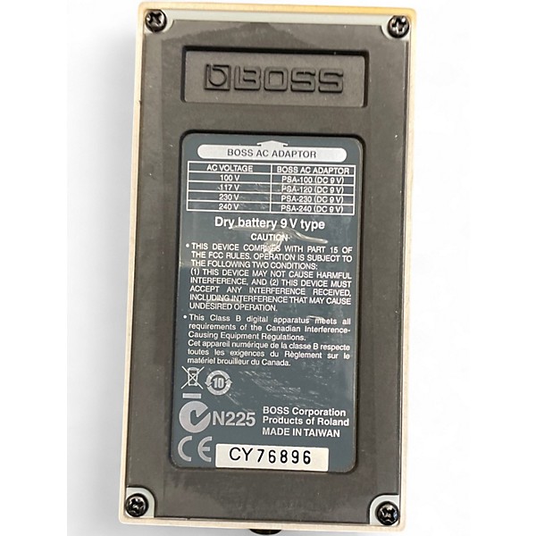 Used BOSS AC3 Acoustic Simulator Effect Pedal