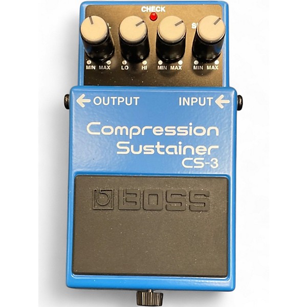 Used BOSS CS3 Compressor Sustainer Effect Pedal