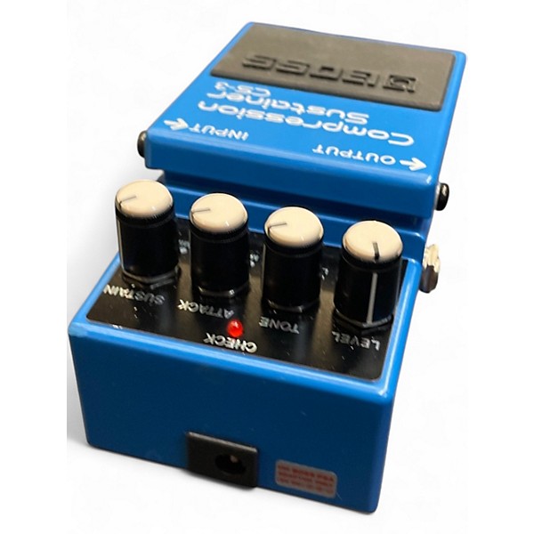 Used BOSS CS3 Compressor Sustainer Effect Pedal