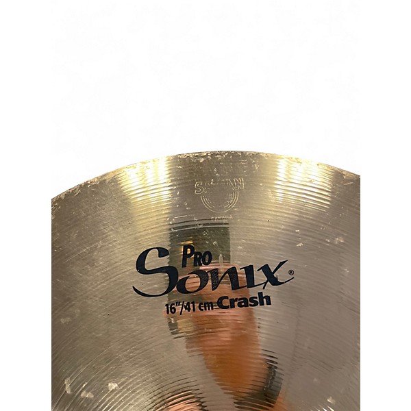 Used SABIAN 16in PRO SONIX CRASH Cymbal