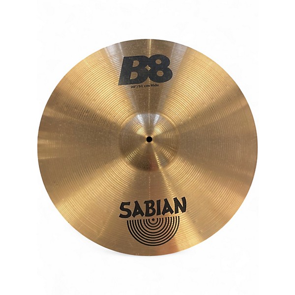Used SABIAN 20in B8 Ride Cymbal