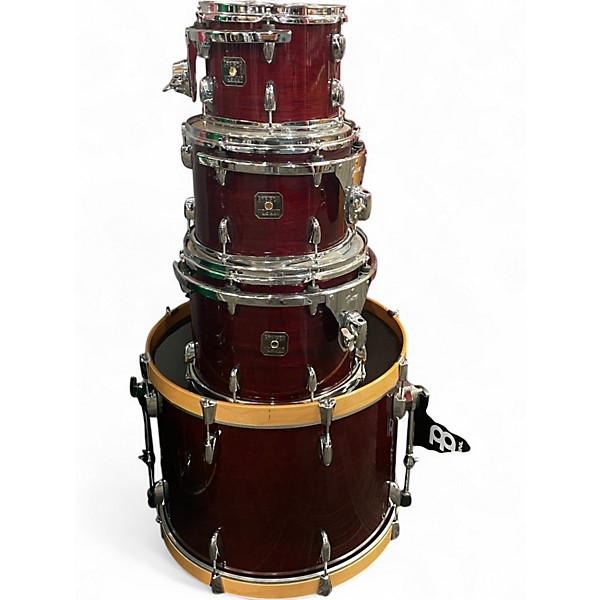 Used Gretsch Drums 5 Piece Brooklyn Series Red Drum Kit