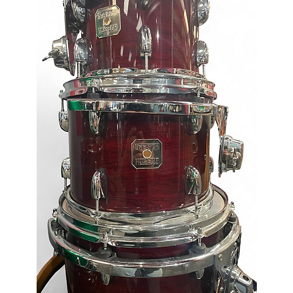 Used Gretsch Drums 5 Piece Brooklyn Series Red Drum Kit