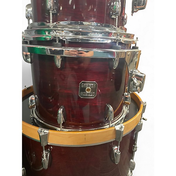 Used Gretsch Drums 5 Piece Brooklyn Series Red Drum Kit