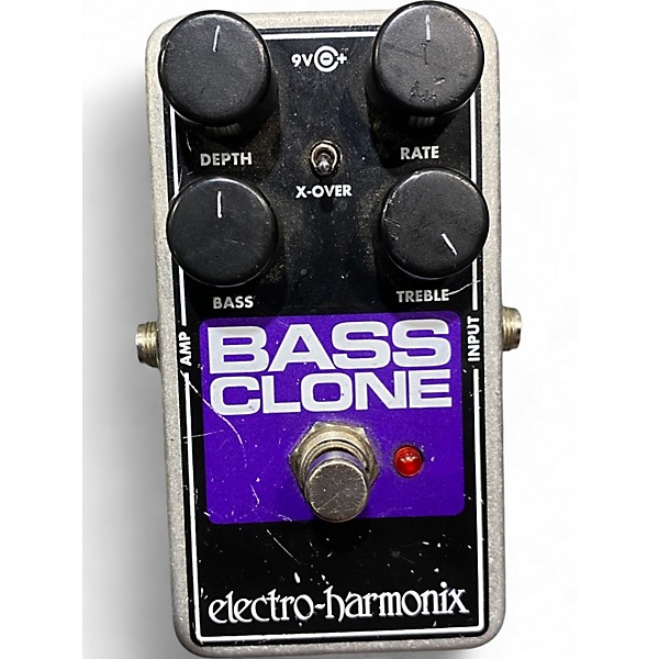 Used Electro-Harmonix Bass Clone Analog Chorus Bass Effect Pedal