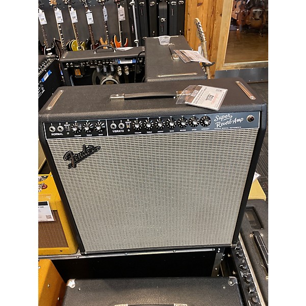 Used Fender 1965 Reissue Super Reverb 45W 4x10 Tube Guitar Combo Amp