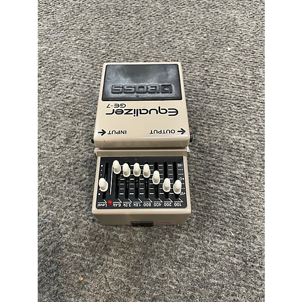 Used BOSS GE7 Equalizer Pedal