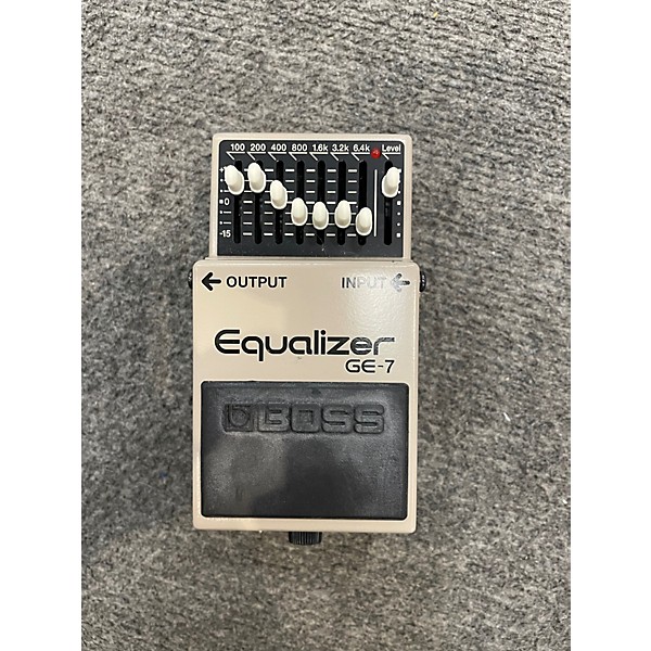 Used BOSS GE7 Equalizer Pedal