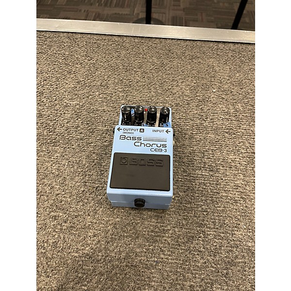 Used BOSS CEB3 Bass Chorus Bass Effect Pedal