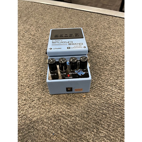 Used BOSS CEB3 Bass Chorus Bass Effect Pedal