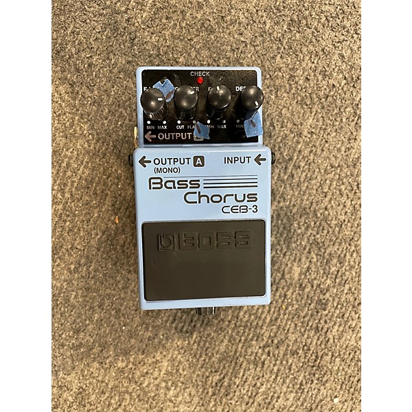 Used BOSS CEB3 Bass Chorus Bass Effect Pedal
