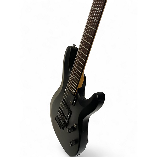 Used Schecter Guitar Research C6 FR DELUXE Black Solid Body Electric Guitar