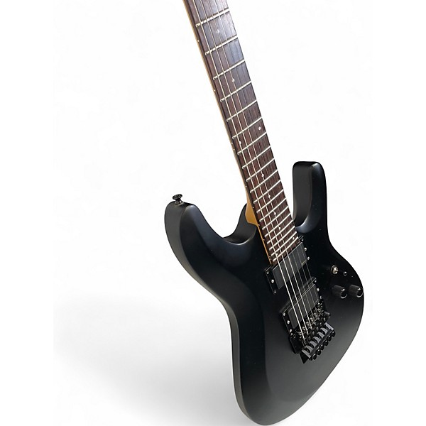 Used Schecter Guitar Research C6 FR DELUXE Black Solid Body Electric Guitar