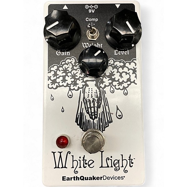 Used EarthQuaker Devices White Light Overdrive Effect Pedal