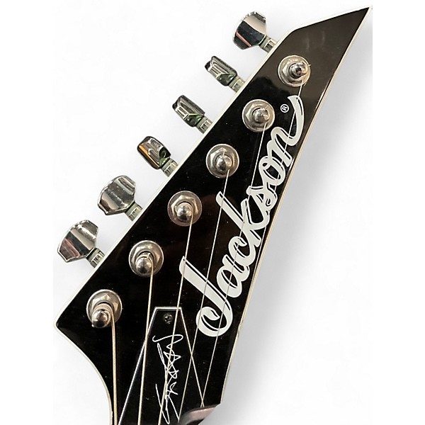 Used Jackson Scott Ian Signature Soloist Green Solid Body Electric Guitar
